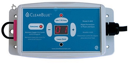 ClearBlue Water Ionizer Controls