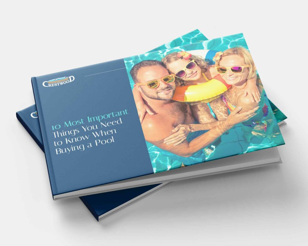front cover of the 10 most important things to know when buying a pool book